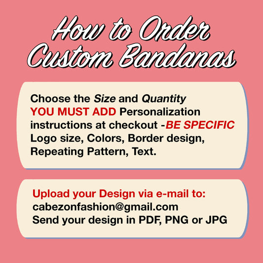 Custom Printed Wild Rags Scarves - Personalize with Your Own Image