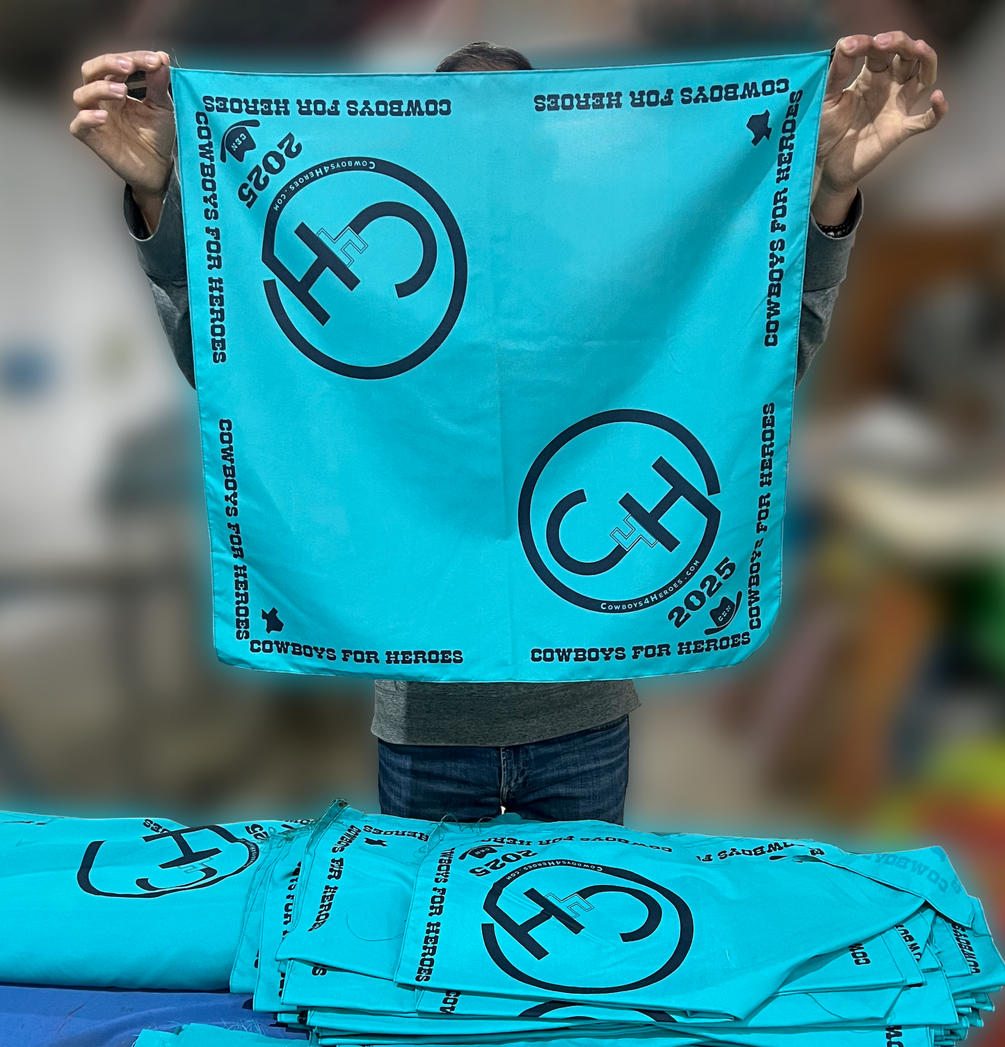 Custom Printed Poplin Bandanas – Classic Matte Fabric for Events & Promotions