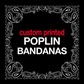 Custom Printed Bandanas – Perfect for Parties, Promotions & Special Occasions!