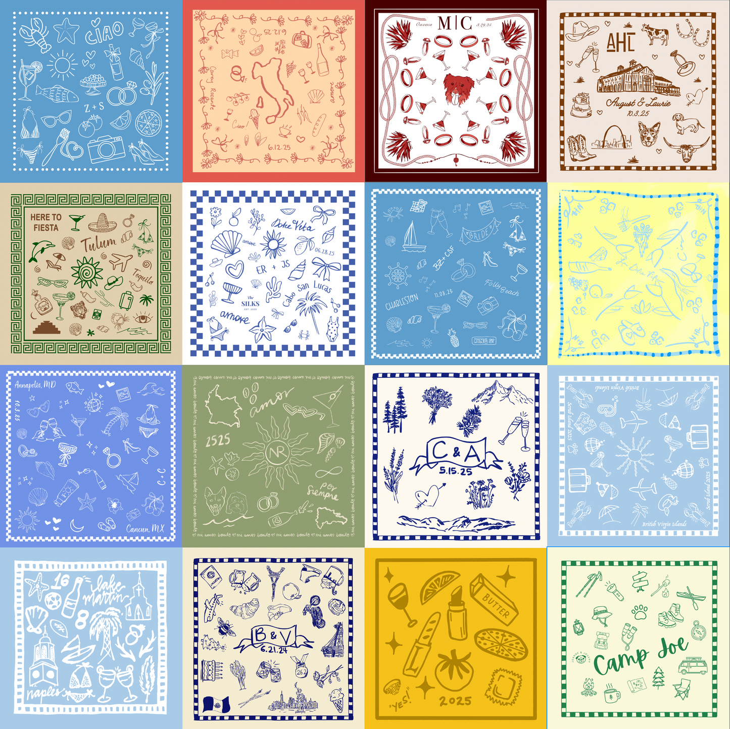 Custom Printed Poplin Bandanas – Classic Matte Fabric for Events & Promotions