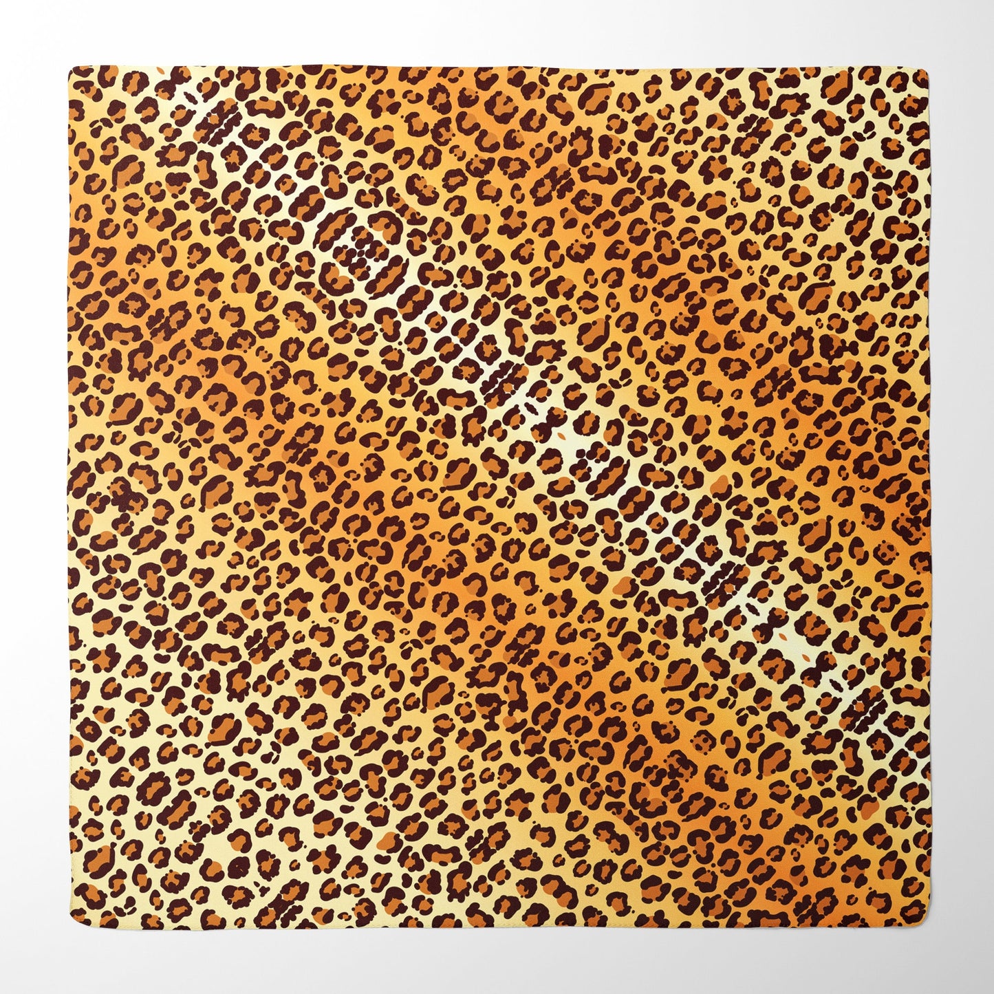 Leopard Print Bandana or Scarf - Versatile and Stylish Accessory for Any Occasion