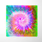 Rainbow Tie Dye Paisley Bandana, Head Wrap or Hair Scarf, Tie Top or Halter,